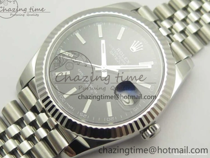 Best AAA Replica Sites Edition 3383 Jubilee Dial REF SS DateJust Bracelet 41 1:1 Black Stick Best A3235 on Markers V 126334 ComfortFit Clone 0118